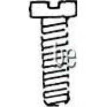 Weinert 2132 - Zylinderkopfschraube M 1,2 mm Ø × 3 mm DIN 84