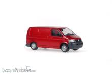 Rietze 21420 - Volkswagen T5 Kasten KR FD metallic rot, 1:87