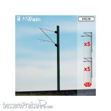 N-TRAIN 21514 - DB - H-Profilmasten mit Re160 Ausleger - M (10 St.)