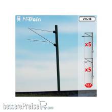 N-TRAIN 21518 - DB - H-Profilmasten mit Re160 Ausleger - XL (10 St.)