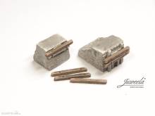 Juweela 21615 - 1:160 Prellbock Beton, 6x