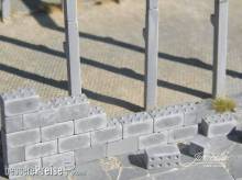 Juweela 21631 - 1:160 Betonblöcke Noppen 8er/4er, 40x/10x