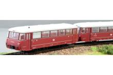 Kres 2171 - LVT 171.0 + VB 171.8, DR Epoche IV, mit Panoramafenster