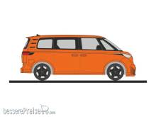 Rietze 21913 - Volkswagen ID. Buzz People orange metallic 1:87