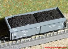 Modellbahn-Bachmann 2200114 - Braunkohle für Karsei, für den 4-achs.Selbstentladewagen 00t 47.42 (Art.-Nr. 23020 u.ä.)