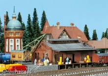 Faller 222180 - Güterhalle mit Ladekran