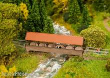 Faller 222574 - Überdachte Fußgängerbrücke