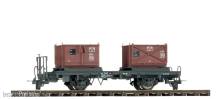 Bemo 2258106 - RhB Lbk 8646 Kieswagen