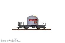 Bemo 2260130 - RhB Uce 8010 Zementwagen mit rotem Band