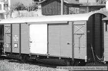 Bemo 2283101 - RhB Gbk-v 5561 gedeckter Güterwagen