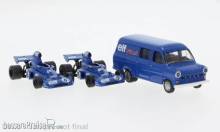 Brekina 22871 - 2x F1 Rennwagen und Ford Transit