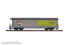 Bemo 2288156 - RhB Haikqq-y 5166 Schiebewandwagen ´Curea Infra Services´