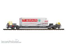 Bemo 2289110 - RhB Sb-v 7730 Tragwagen ´Spar Berge´ mit Container 125 B