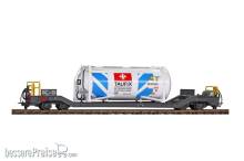 Bemo 2289149 - RhB Sb-v 7729 Tragwagen mit Streusalz-Container ´Taufix´