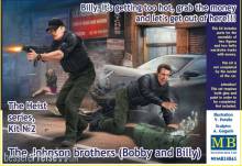 Master Box Ltd. MB24065 - The Heist series,Kit#2. The Johnson brothers (Bobby and Billy) in 1:24