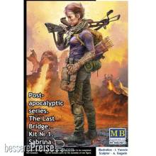 Master Box Ltd. MB24073 - 1:24 Post-Apocalyptic series. The last bridge. Kit No.1. Sabrina