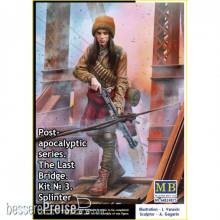 Master Box Ltd. MB24075 - 1:24 Splinter. Pst-apocalyptic series. The Last Bridge. Kit No.3