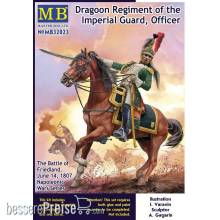 Master Box Ltd. 32023 - Napoleonic Wars Series. Dragoon Regiment of the Imperial Guard, The Battle of Friedland, June 14, 1807. Officer / Senior Sergeant