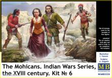 Master Box Ltd. MB35234 - The Mohicans. Indian Wars Series, the XVIII century. Kit ? 6