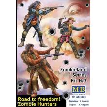 Master Box Ltd. 35243 - Road to freedom. Zombie Hunters. Zombieland series, Kit No. 3
