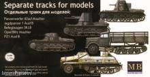 Master Box Ltd. MB3505 - Pz. I Einzelgliederketten aus Plastik in 1:35