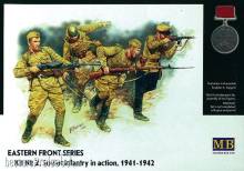 Master Box Ltd. MB3523 - Soviet Infantry in action 1941-1942 Eastern Front Series in 1:35