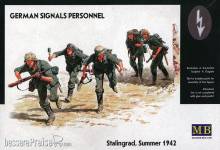 Master Box Ltd. MB3540 - German Signals Personnel Stalingrad Summer 1942 in 1:35