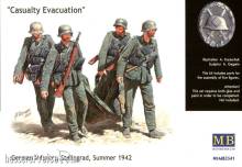 Master Box Ltd. MB3541 - German Infantry Stalingrad Summer 1942 Casualty Evacuation in 1:35