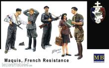 Master Box Ltd. MB3551 - Maquis, French Resistance in 1:35