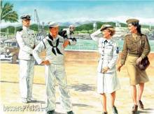 Master Box Ltd. MB3556 - Woman at war: US Navy WAVES in 1:35