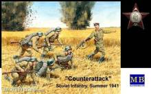 Master Box Ltd. MB3563 - Counterattack, Soviet infantry, 1941 in 1:35