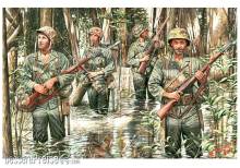 Master Box Ltd. MB3589 - U.S. Marines in jungle, WWII era in 1:35