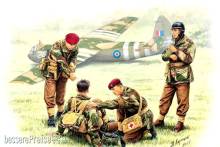 Master Box Ltd. MB3534 - British Paratroopers WWII Rigid Landing Operation Market Garden 1944 in 1:35