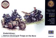 Master Box Ltd. MB3548F - Kradschutzen: Ger. motorcycle troops in 1:35