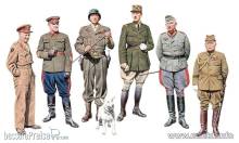 Master Box Ltd. MB35108 - The Generals of WWII in 1:35