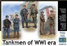 Master Box Ltd. MB35134 - WWI Tankmen in 1:35