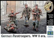 Master Box Ltd. MB35145 - German Paratroopers, WWII era in 1:35
