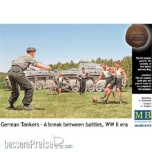 Master Box Ltd. MB35149 - German tankmen in the break bet. Combats in 1:35