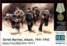 Master Box Ltd. MB35153 - Soviet marinas Attack 1941-42 Easter Fro in 1:35