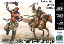 Master Box Ltd. MB35192 - Tomahawk Charge.Indian Wars Series, kit No.2 in 1:35