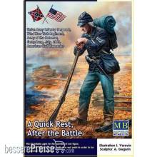 Master Box Ltd. MB35196 - 1:35 A Quick Rest.After the Battle,UnionArmy Infantry Sergeant,72nd New York Regiment