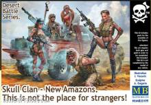 Master Box Ltd. MB35199 - Desert Battle Series. Skull Clan - New Amazons in 1:35