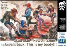 Master Box Ltd. MB35202 - Desert Battle Series. Skull Clan-New Amazons in 1:35
