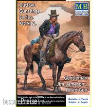Master Box Ltd. MB35204 - Outlow. Gunslinger series. Kit No.2. Gentleman Jim Jameson - Hired Gun in 1:35