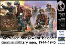 Master Box Ltd. MB35218 - 1:35 German military men, 1944-1945. Das Maschinengewehr ist dort!