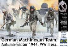 Master Box Ltd. MB35220 - 1:35 German Machinegun Team. Autumn-winter 1944. WWII era