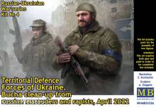 Master Box Ltd. MB35226 - 1:35 Russian-Ukrai Warseri,Kit No4.Territ DefForc Ukrai.Bucha cle-up mara rapiApr22