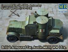 Master Box Ltd. MB72008 - Austin Mk.IV British armored car,1914-18 in 1:72