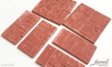 Juweela 23404 - 1:32 1:35 Pflasterplatten Ziegel 61x31mm, 16x