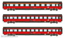 ASM Arndt Spezial-Modelle 24000 - 3er Set Personenwagen Amz+2xBmz ÖBB, Ep.V, EC 64